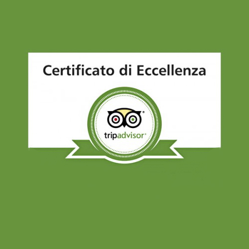 Certificato di Eccellenza TripAdvisor