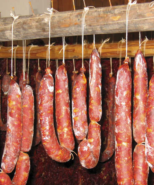 Salumi Agriturismo Pollino