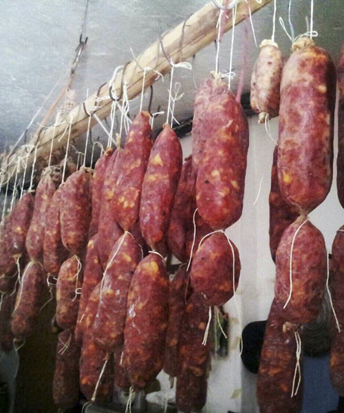 Salumi tipici Agriturismo La Garavina